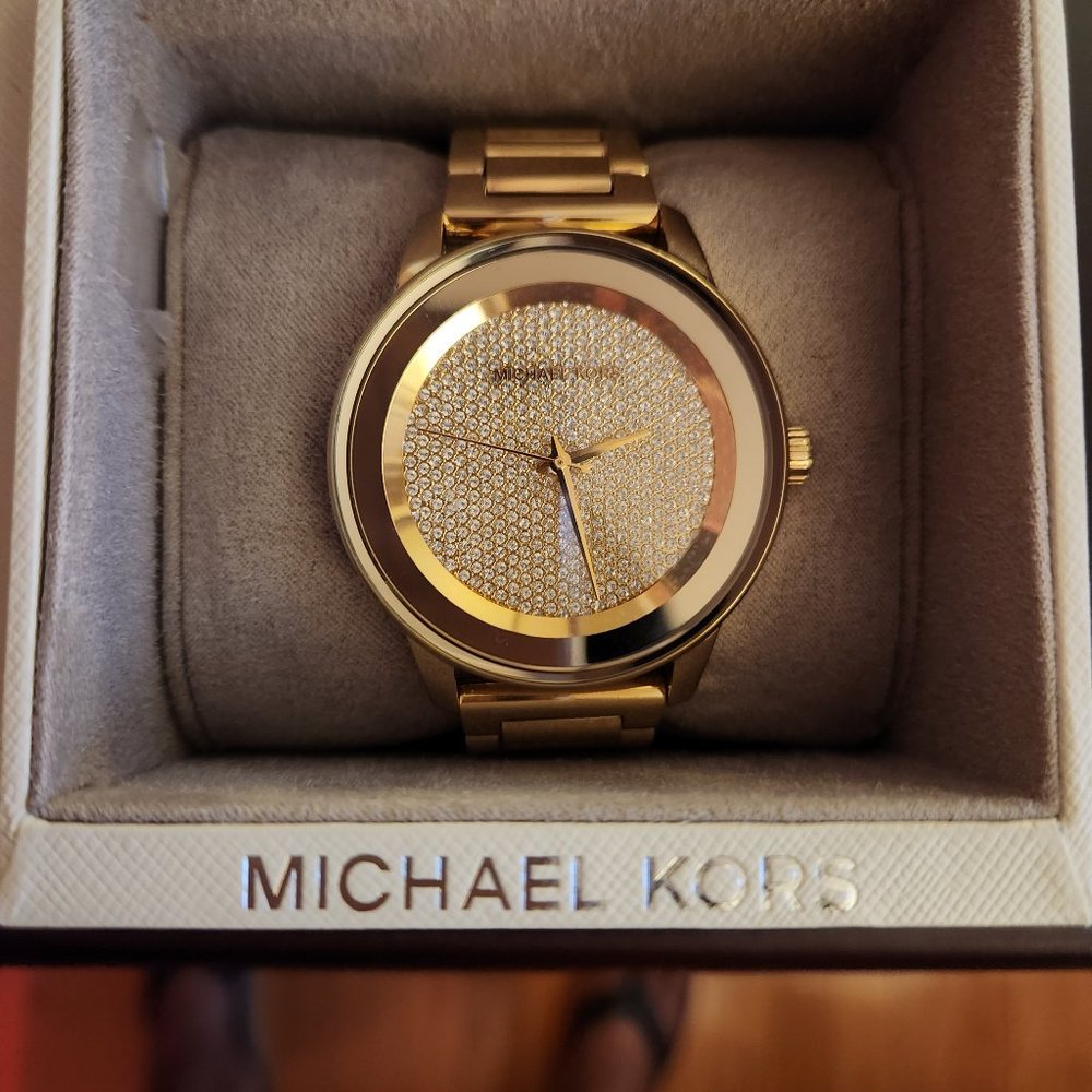 Gold Michael Kors Watch
